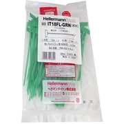 カラーマーキングタイ IT18FL-GRN100P 緑 標準屋内用
