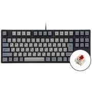 iKBC製 JIS配列 91キー メカニカルキーボード GATERON/赤軸リニア IK-CD87-G/RD-BK