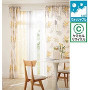 既成カーテン(幅100cm×丈180cm) タッセル付き 2枚組 AC2004 W100×H180 2P
