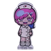 LT-0004 てきとう女子。アクリルピンバッジ D [キャラクターグッズ]