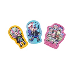 LT-0012 寺田てら ダイカットステッカー 3種入 B [キャラクターグッズ]
