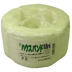 ハウスバンドミニ 3芯15mm巾×200m 白