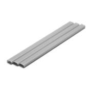 OM-426 プラ＝材料【グレー】 細長丸パイプ 8×16mm 3本入 [プラモデル用品]
