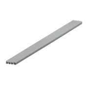 OM-433 プラ＝材料【グレー】 正方形パイプ 5mm 4本入 [プラモデル用品]