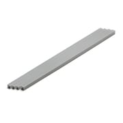 OM-434 プラ＝材料【グレー】 正方形パイプ 6mm 4本入 [プラモデル用品]