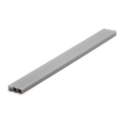 OM-436 プラ＝材料【グレー】 正方形パイプ 8mm 3本入 [プラモデル用品]