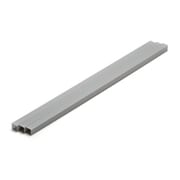 OM-436 プラ＝材料【グレー】 正方形パイプ 8mm 3本入 [プラモデル用品]