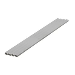 OM-443 プラ＝材料【グレー】 長方形パイプ 5×10mm 4本入 [プラモデル用品]