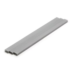 OM-445 プラ＝材料【グレー】 長方形パイプ 7×14mm 3本入 [プラモデル用品]