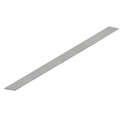 OM-451 プラ＝材料【グレー】 ハーフパイプ 1.5×3mm 5本入 [プラモデル用品]