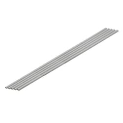 OM-452 プラ＝材料【グレー】 ハーフパイプ 2×4mm 5本入 [プラモデル用品]
