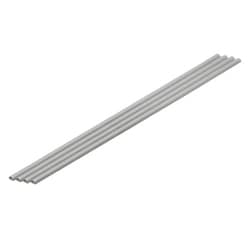 OM-453 プラ＝材料【グレー】 ハーフパイプ 2.5×5mm 4本入 [プラモデル用品]