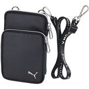 プーマ PUMA スマホポーチ ダブルファスナータイプ ブラック PM489BK