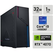 ゲーミングデスクトップパソコン/ROG G22CH/Core i9-14900KF/RTX 4070/メモリ 32GB/SSD 1TB/Windows 11 Home/エクストリームダークグレー G22CH-1490KF010W