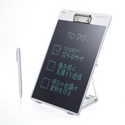 クリップ付き 電子メモパッド ホワイト DH-320W