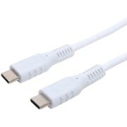 やわらかい USB2.0 Type-Cケーブル PD60W対応 1m ホワイト USB-YCC10/WH
