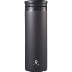ココカフェ 真空二重マグ 500ml パウダーコート チャコール CC-50C