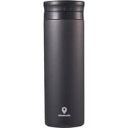 ココカフェ 真空二重マグ 500ml パウダーコート チャコール CC-50C