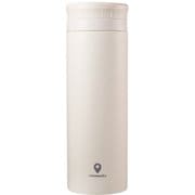 ココカフェ 真空二重マグ 500ml パウダーコート アイボリー CC-50I