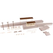 MS078 1/80ペーパーキット まちかどアクセサリーシリーズ 島式ローカルホーム 基本セット [クラフトトイ]