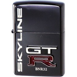 オイルライター ZIPPO GT-R BNR32 エンブレム BK