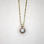 K18パールネックレス チェーン45cm 016112344