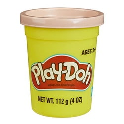 F2638 Play-Doh（プレイ・ドー） こむぎねんど シングル缶 おうどいろ [対象年齢：2歳～]