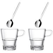 Leonardo コーヒーカップ&スプーン 2セット SENSO 024023