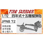 FS-JPN8_72 1/72 四年式十五糎榴弾砲 [組立式プラスチックモデル]