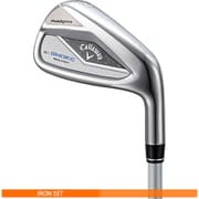PARADYM Ai SMOKE MAX FAST（パラダイム エーアイ スモーク マックス ファスト） ウィメンズ アイアンセット ELDIO 40 for Callaway（カーボン）（L） 5本組（7I～9I/PW/SW） 2024年モデル [レディース ゴルフ アイアンセット]