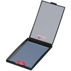 ナピュアズームアップ両面コンパクトミラー ブラック 2倍 NZC-02BK