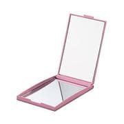 ナピュアズームアップ両面コンパクトミラー レッド 2倍 NZC-02R