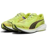 ディヴィエイト ニトロ 2 EKIDEN RUSH 380096 01 Lime Pow-PUMA Black-Poison Pink 27.5cm [ランニングシューズ メンズ]