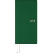 2024年4月始まり ほぼ日2024 weeks スムース/フォレストグリーン