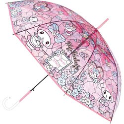 長傘 ステンドグラス傘 60cm ジャンプ式 マイメロディ