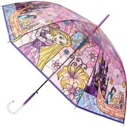 長傘 ステンドグラス ラプンツェル 60cm ジャンプ式 32470