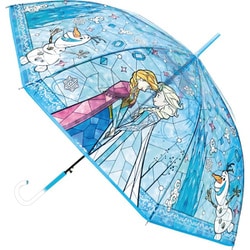 長傘 ステンドグラス アナと雪の女王 60cm ジャンプ式 32471