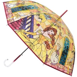 長傘 ステンドグラス ベル 60cm ジャンプ式 32472