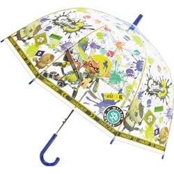 子供用傘 ビニール傘 スプラトゥーン3 55cm ジャンプ式 32482