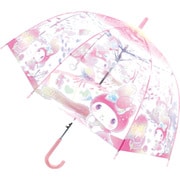 子供用傘 ビニール傘 マイメロディ ファンタジー 55cm ジャンプ式 32492