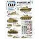 SD35-C1398 1/35 WWII ドイツ 第10SS装甲師団「フルンツベルク」の車輌 #3 IV号戦車H/J型/パンサーA/G型 [プラモデル用品]