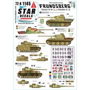 SD72-A1145 1/72 WWII ドイツ 第10SS装甲師団「フルンツベルク」の車輌 #3 IV号戦車H/J型/パンサー戦車A/G型 [プラモデル用品]
