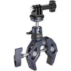 カメラマウントクランプ「360°ボールヘッド 付き」カニパイラークリップ SR4102B