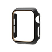 669-964538 [salisty Apple Watch 40mm用 ハードフレーム ゴールド・ブラック]