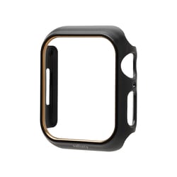 669-964569 [salisty Apple Watch 41mm用 ハードフレーム ゴールド・ブラック]