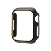 669-964569 [salisty Apple Watch 41mm用 ハードフレーム ゴールド・ブラック]