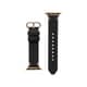 669-964583 [salisty Apple Watch 38-41mm用 レザーバンド BK]