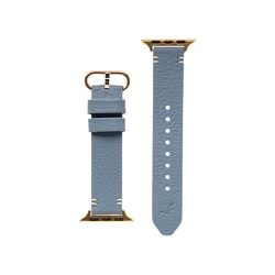 669-964613 [salisty Apple Watch 38-41mm用 レザーバンド BL]
