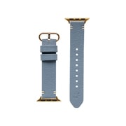 669-964613 [salisty Apple Watch 38-41mm用 レザーバンド BL]