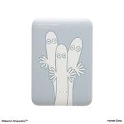 モバイルバッテリー 5000mAh ムーミン ニョロニョロ 360-969076